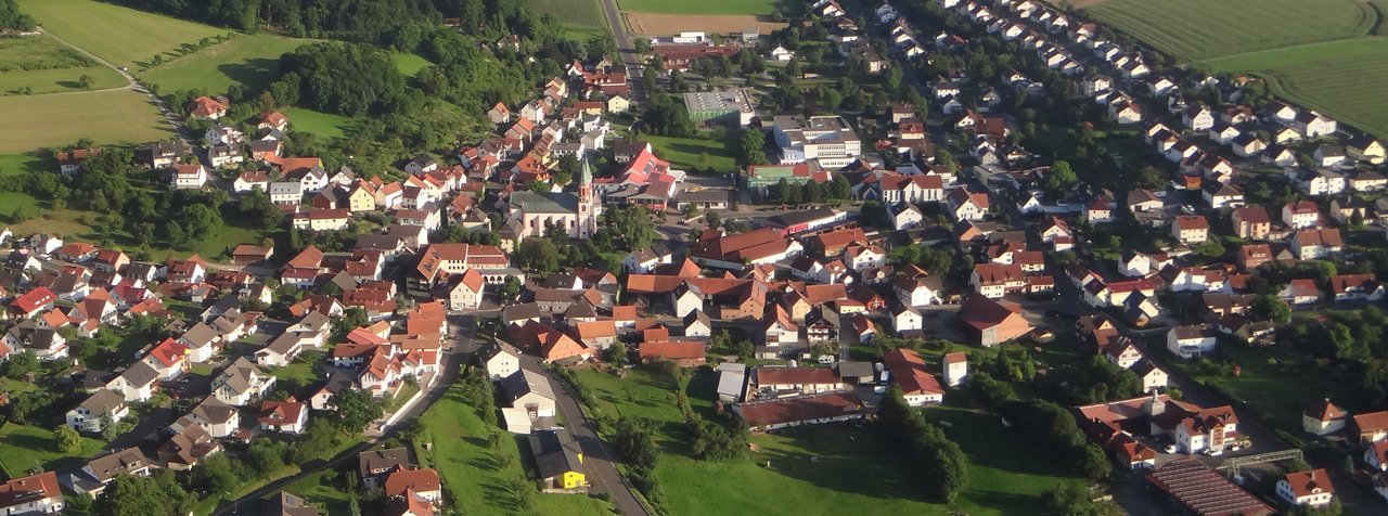 Luftaufnahme Hofbieber